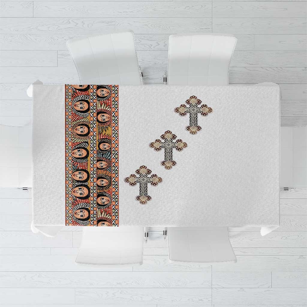 Ethiopia Angels Tilet Tablecloth Ethiopian Cross