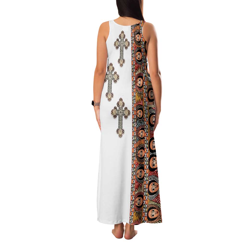Ethiopia Angels Tilet Tank Maxi Dress Ethiopian Cross
