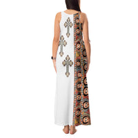 Ethiopia Angels Tilet Tank Maxi Dress Ethiopian Cross