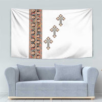 Ethiopia Angels Tilet Tapestry Ethiopian Cross