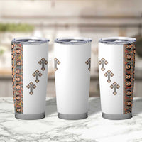 Ethiopia Angels Tilet Tumbler Cup Ethiopian Cross