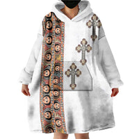 Ethiopia Angels Tilet Wearable Blanket Hoodie Ethiopian Cross