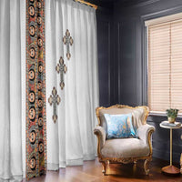 Ethiopia Angels Tilet Window Curtain Ethiopian Cross