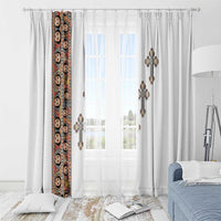 Ethiopia Angels Tilet Window Curtain Ethiopian Cross