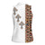 Ethiopia Angels Tilet Women Sleeveless Polo Shirt Ethiopian Cross