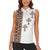 Ethiopia Angels Tilet Women Sleeveless Polo Shirt Ethiopian Cross