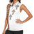 Ethiopia Angels Tilet Women Sleeveless Polo Shirt Ethiopian Cross