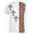 Ethiopia Angels Tilet Women V-Neck T-Shirt Ethiopian Cross