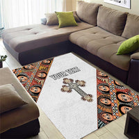 Personalized Ethiopian Orthodox Church Angel Area Rug