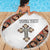 Personalized Ethiopian Orthodox Church Angel Beach Blanket