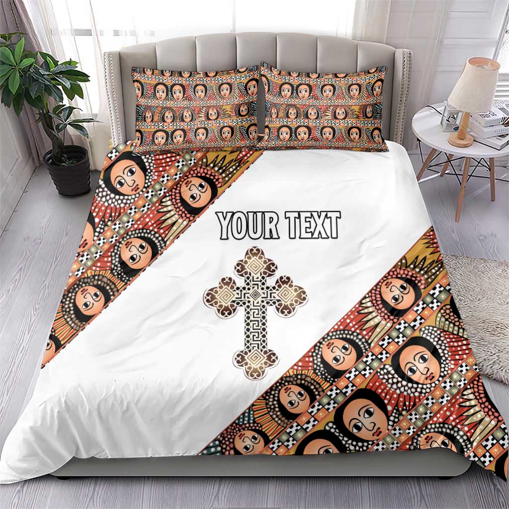 Personalized Ethiopian Orthodox Church Angel Bedding Set
