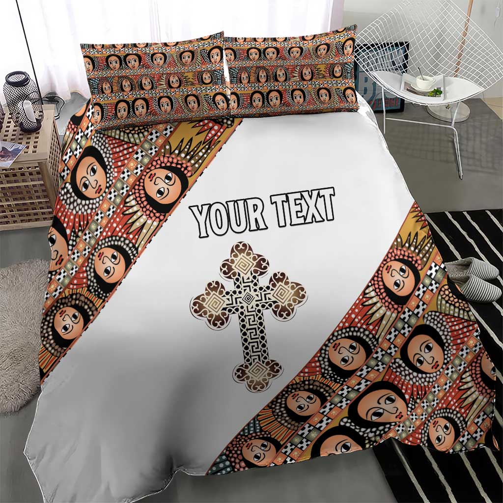 Personalized Ethiopian Orthodox Church Angel Bedding Set