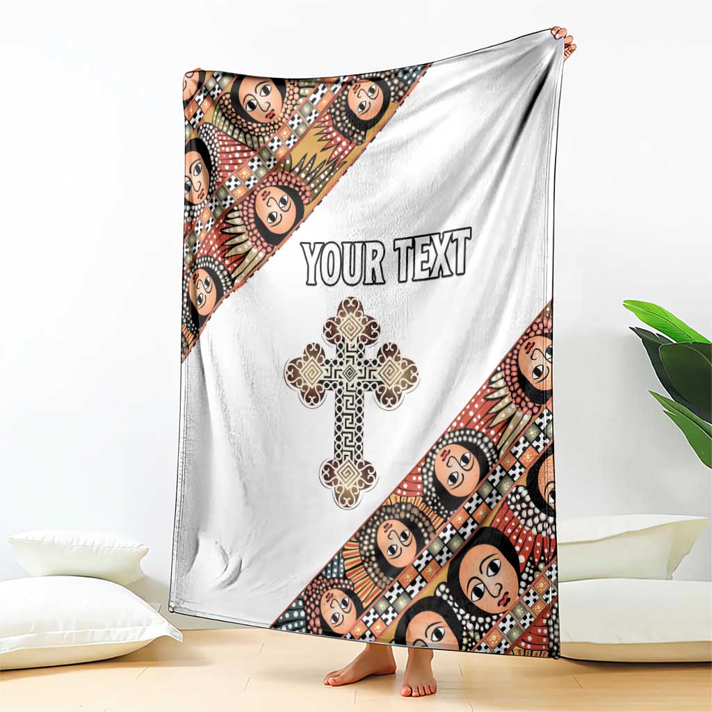 Personalized Ethiopian Orthodox Church Angel Blanket