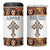 Personalized Ethiopian Orthodox Church Angel 4 in 1 Can Cooler Tumbler