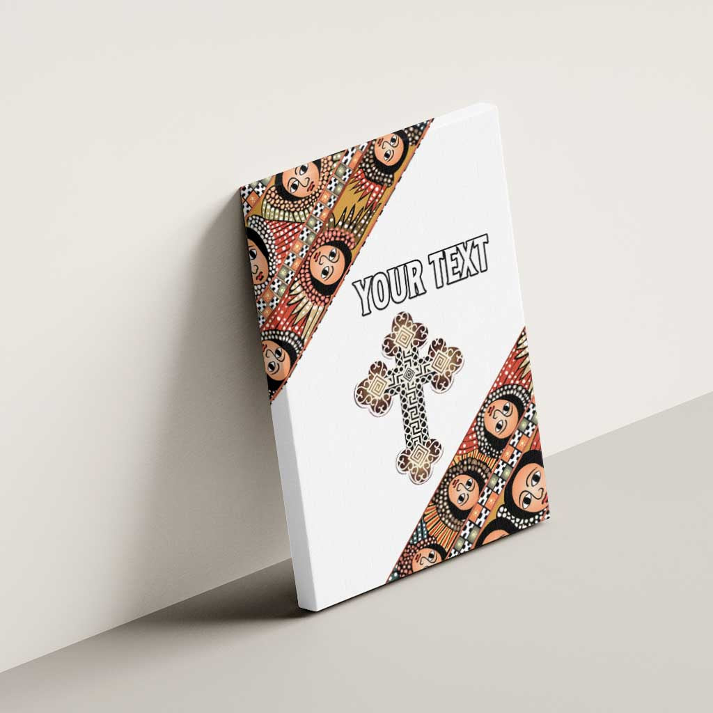 Personalized Ethiopian Orthodox Church Angel Canvas Wall Art