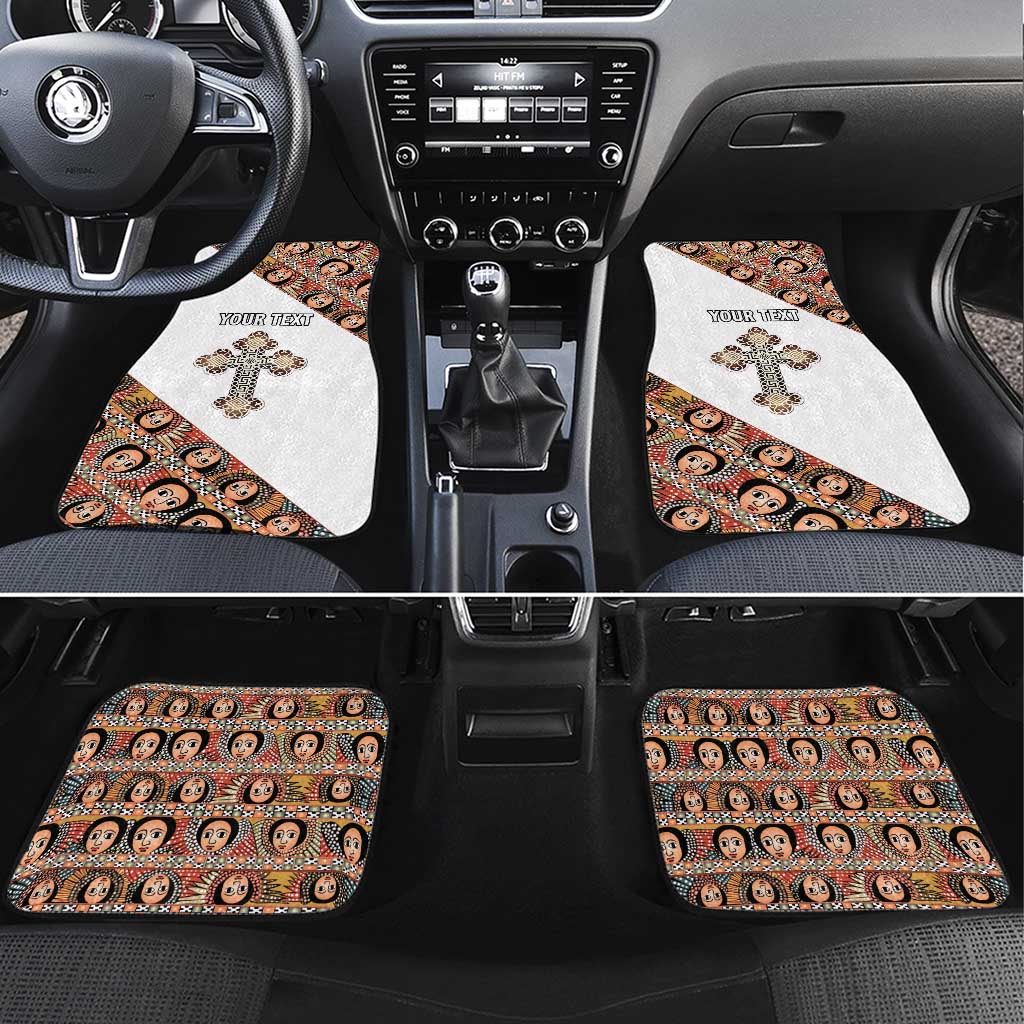 Personalized Ethiopian Orthodox Church Angel Car Mats