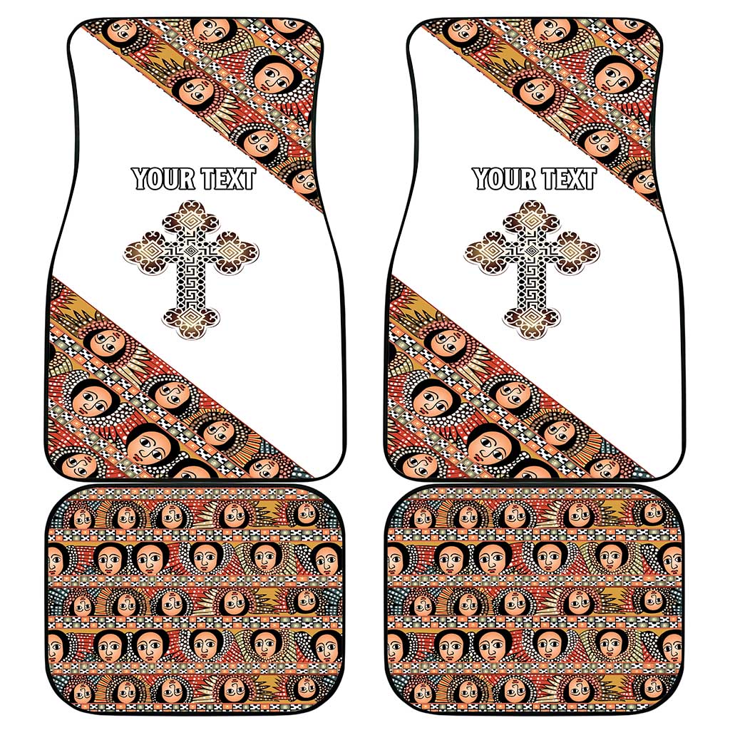 Personalized Ethiopian Orthodox Church Angel Car Mats