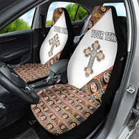 Personalized Ethiopian Orthodox Church Angel Car Seat Cover