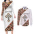 Personalized Ethiopian Orthodox Church Angel Couples Matching Long Sleeve Bodycon Dress and Long Sleeve Button Shirt