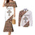 Personalized Ethiopian Orthodox Church Angel Couples Matching Mermaid Dress and Long Sleeve Button Shirt