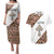 Personalized Ethiopian Orthodox Church Angel Couples Matching Puletasi and Hawaiian Shirt