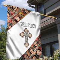 Personalized Ethiopian Orthodox Church Angel Garden Flag