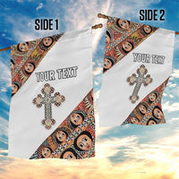 Personalized Ethiopian Orthodox Church Angel Garden Flag