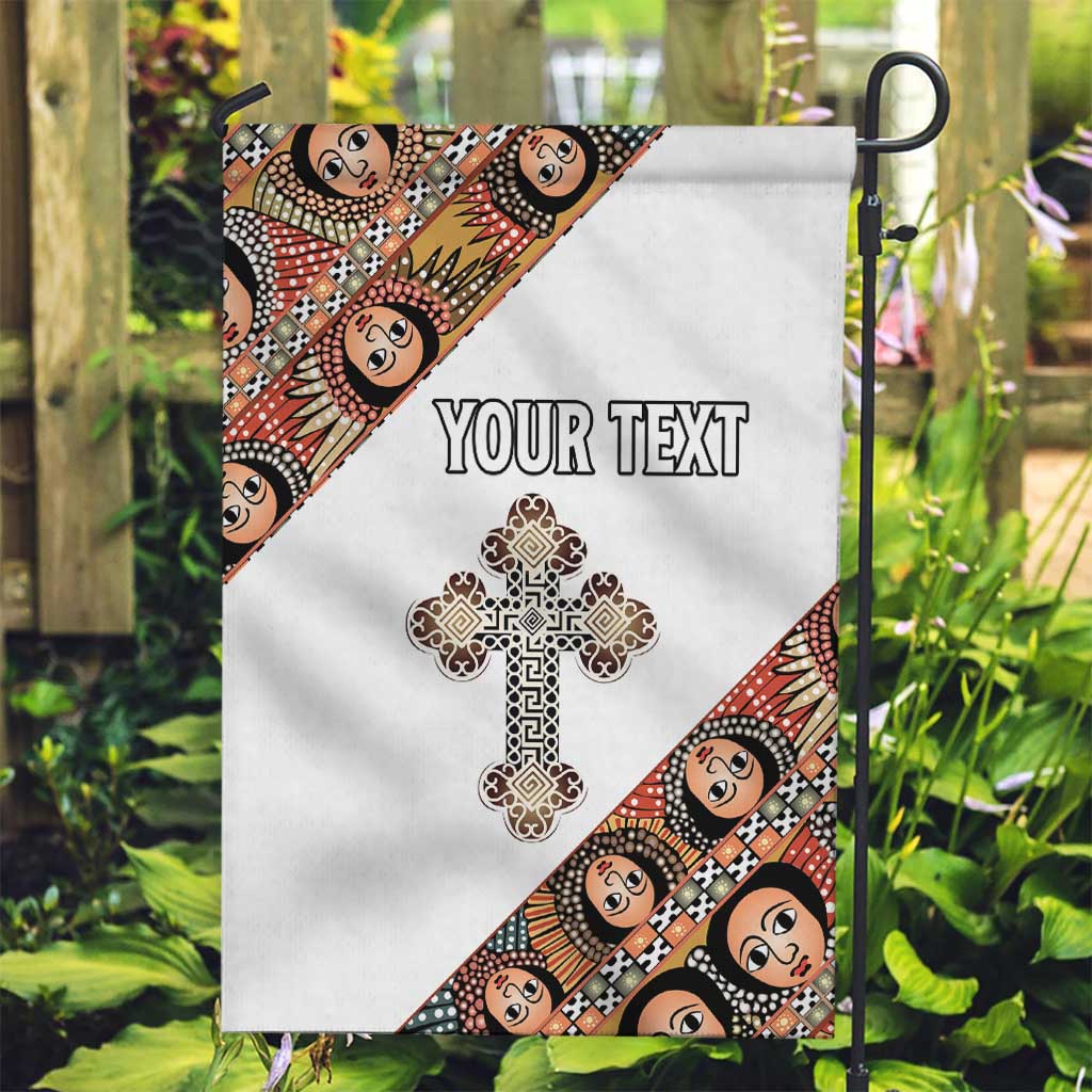 Personalized Ethiopian Orthodox Church Angel Garden Flag