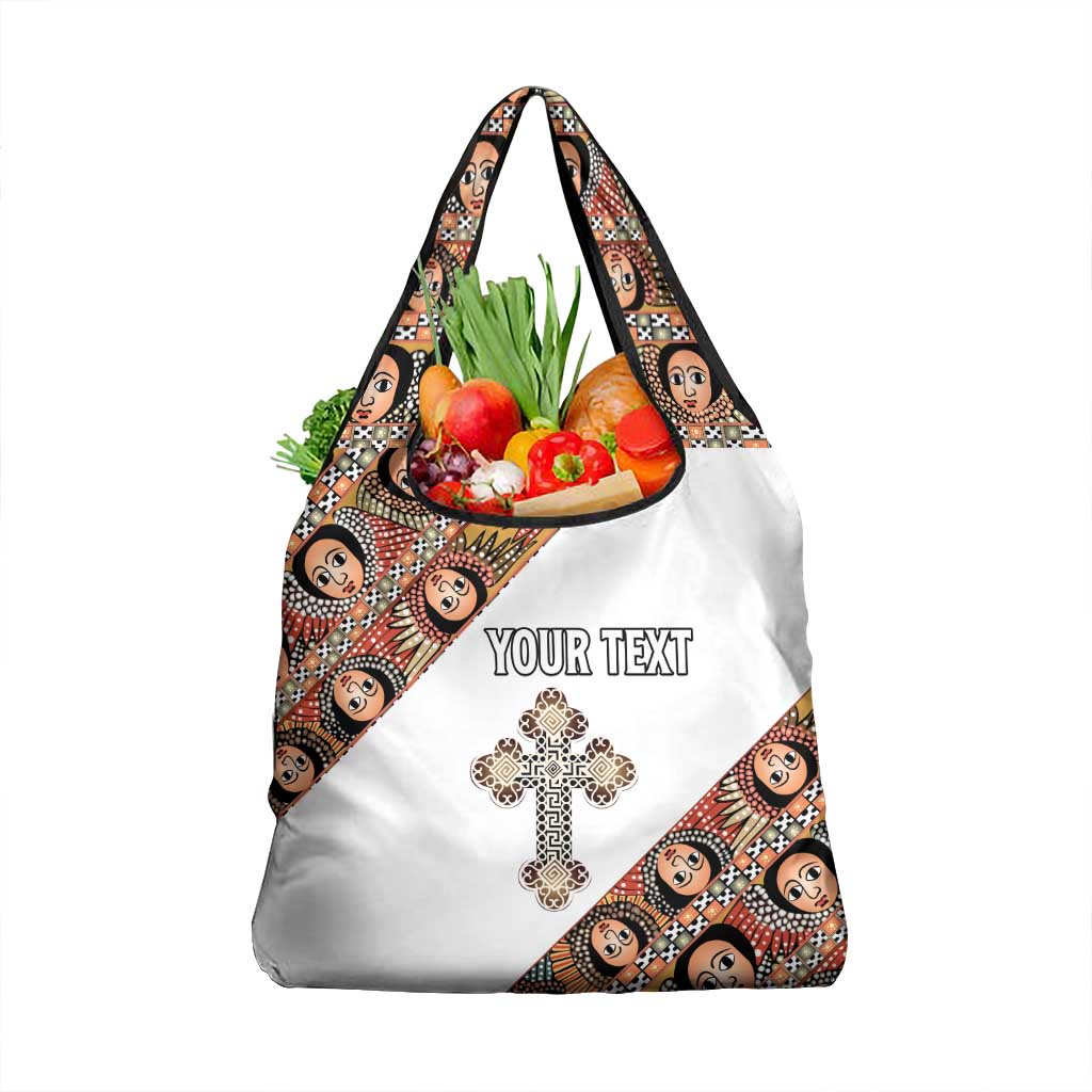 Personalized Ethiopian Orthodox Church Angel Grocery Bag