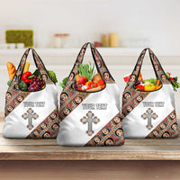 Personalized Ethiopian Orthodox Church Angel Grocery Bag