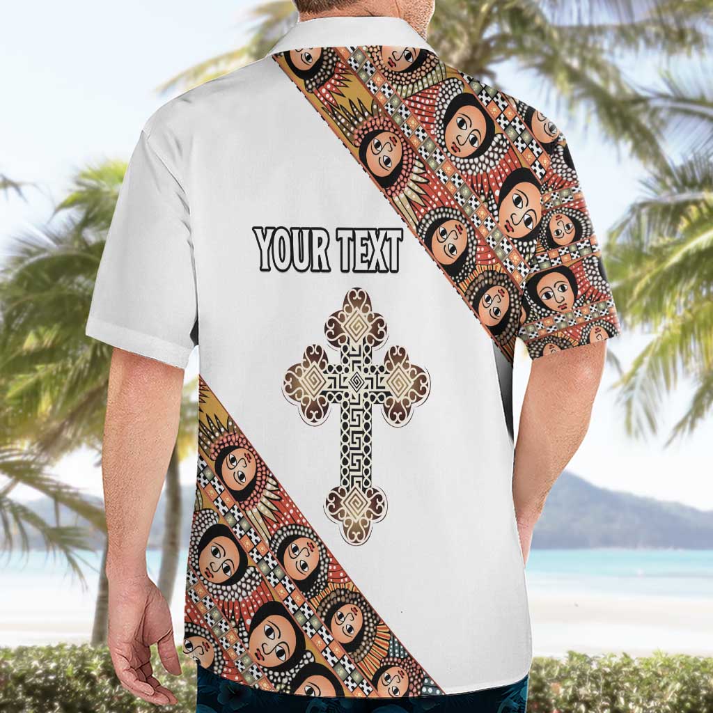 Personalized Ethiopian Orthodox Church Angel Hawaiian Shirt