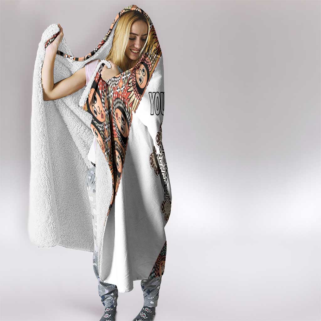 Personalized Ethiopian Orthodox Church Angel Hooded Blanket