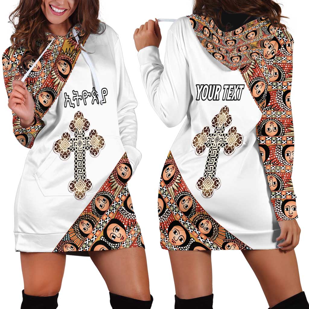 Personalized Ethiopian Orthodox Church Angel Hoodie Dress