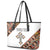 Personalized Ethiopian Orthodox Church Angel Leather Tote Bag