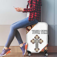 Personalized Ethiopian Orthodox Church Angel Luggage Cover