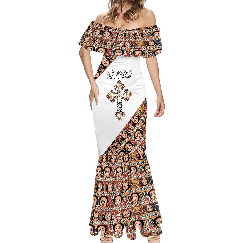 Personalized Ethiopian Orthodox Church Angel Mermaid Dress