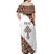 Personalized Ethiopian Orthodox Church Angel Off Shoulder Maxi Dress