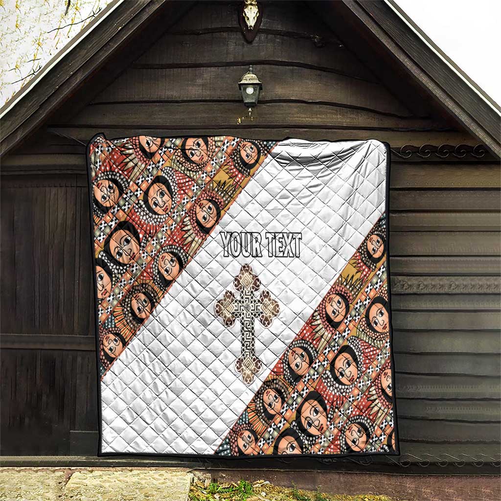 Personalized Ethiopian Orthodox Church Angel Quilt