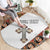 Personalized Ethiopian Orthodox Church Angel Round Carpet