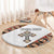 Personalized Ethiopian Orthodox Church Angel Round Carpet