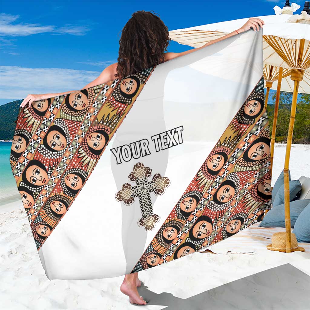 Personalized Ethiopian Orthodox Church Angel Sarong