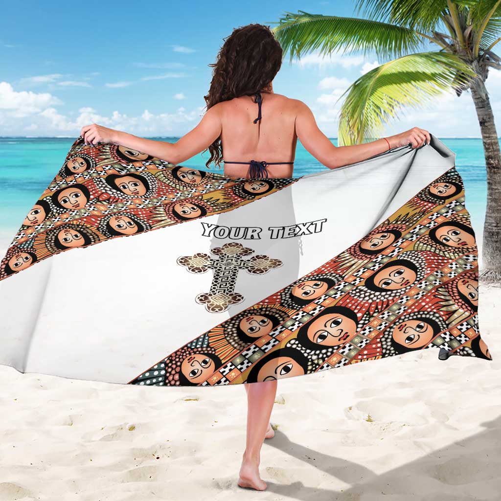 Personalized Ethiopian Orthodox Church Angel Sarong