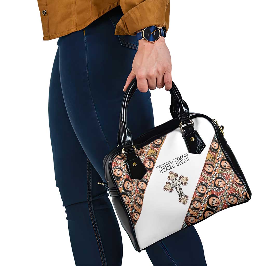 Personalized Ethiopian Orthodox Church Angel Shoulder Handbag