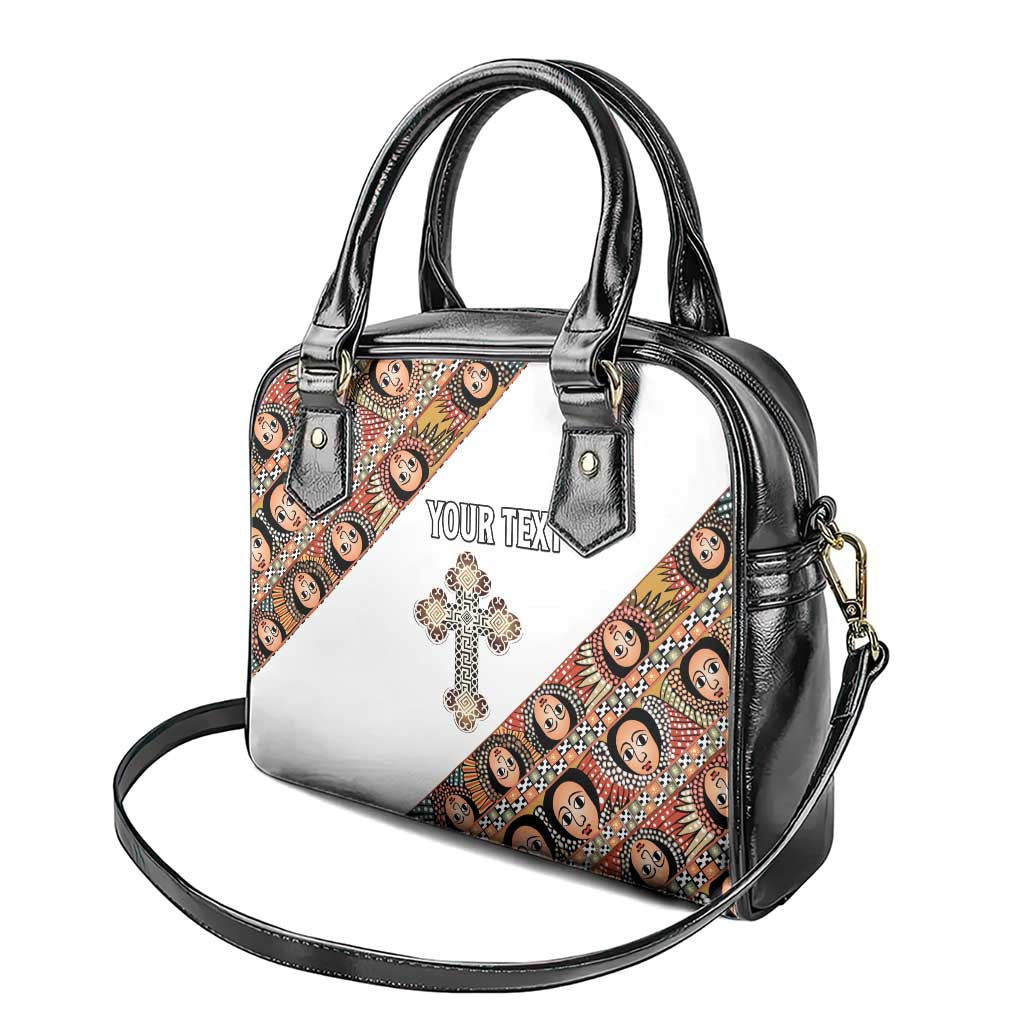 Personalized Ethiopian Orthodox Church Angel Shoulder Handbag