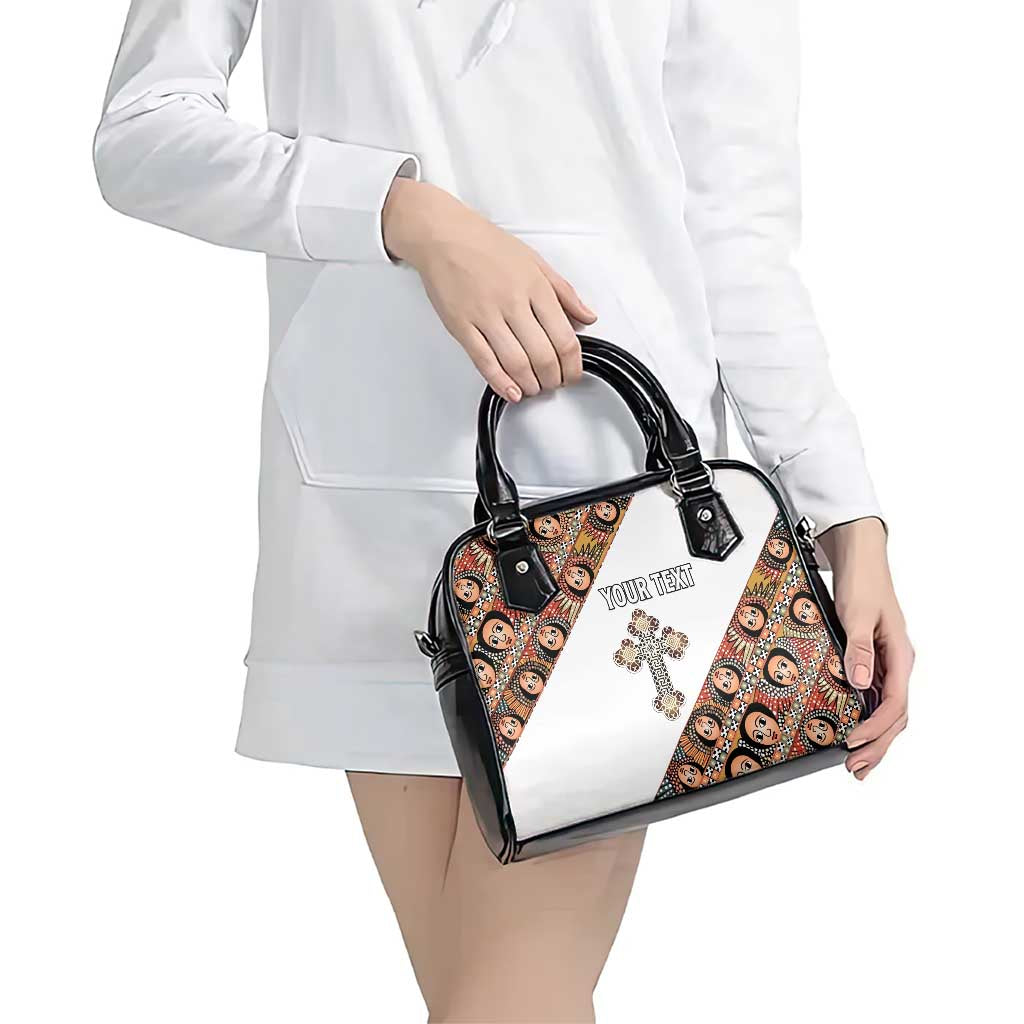 Personalized Ethiopian Orthodox Church Angel Shoulder Handbag
