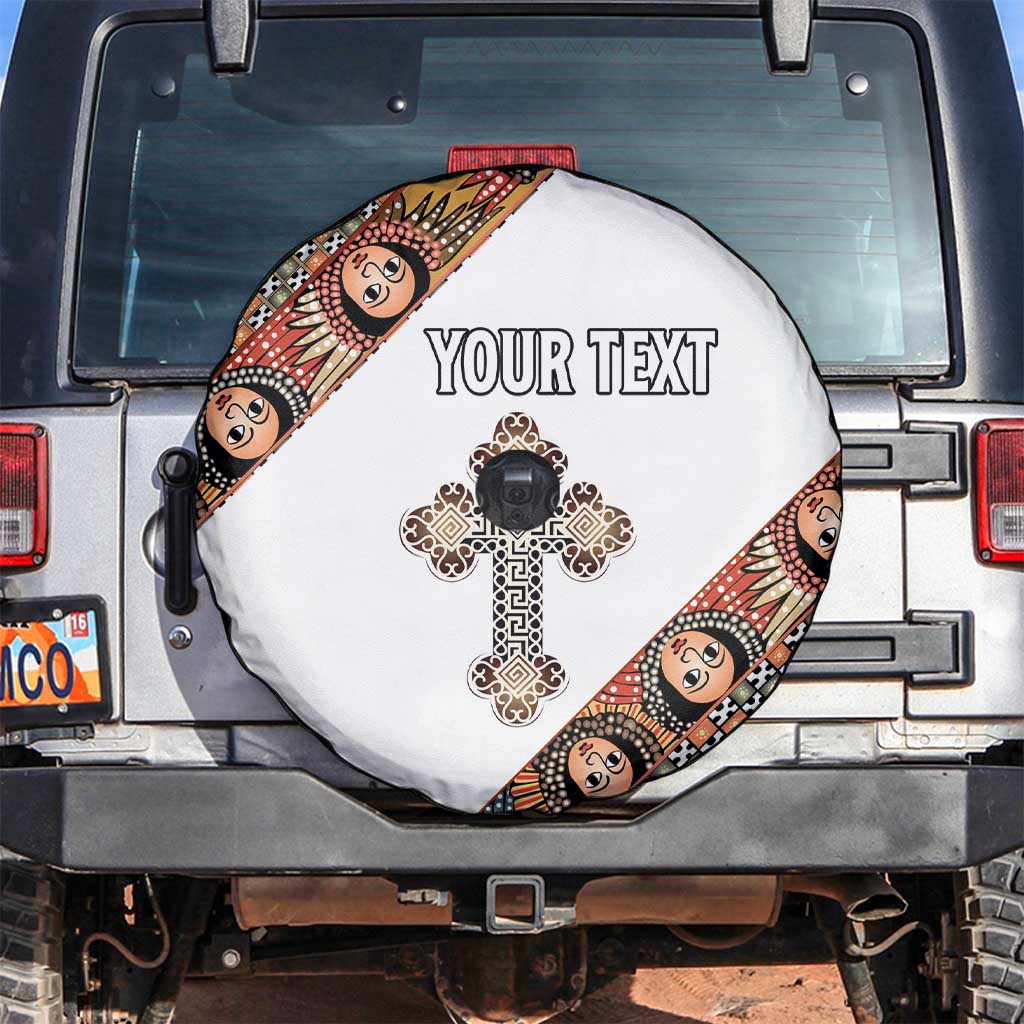 Personalized Ethiopian Orthodox Church Angel Spare Tire Cover