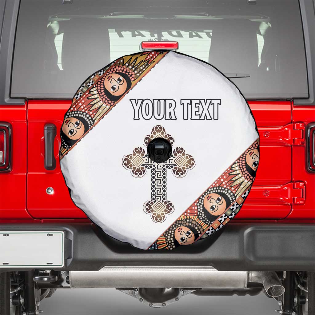 Personalized Ethiopian Orthodox Church Angel Spare Tire Cover