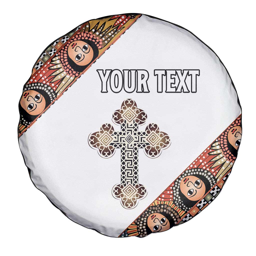 Personalized Ethiopian Orthodox Church Angel Spare Tire Cover