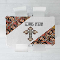 Personalized Ethiopian Orthodox Church Angel Tablecloth