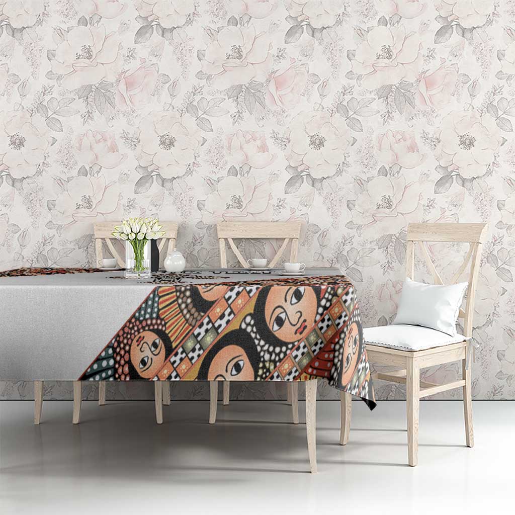 Personalized Ethiopian Orthodox Church Angel Tablecloth